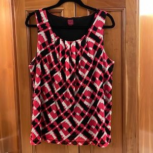 Women’s Dress Tunic Sleeveless Blouse Size Large
